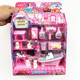 Cute pet house mini kitten care girl small animal simulation bathing toys children gift dog beautician