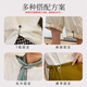CLCEY链条磁吸扣衣服固定打结挽边袖子袖扣袖口裤脚收衣角长改短神器夹 香槟金色【单只】CL88