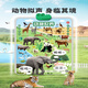 Lingno Calidad alemana Audio Baby Education Educación temprana Post Chart Iluminación cognitiva Infantil y niño Lectura Libro de voz Libro de aprendizaje de juguetes 0-2 años [Animales + frutas y verduras + transporte + caracteres]