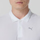彪马（PUMA）男士t恤 2025夏季新款运动服休闲半袖宽松通勤上衣透气短袖polo衫 521933-02/彪马白/主推款 L 180/100A 推荐体重140-160斤