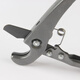 Schizstein tracheal scissors, PU/PE/PA pipe air pressure hose cutter, hard pipe scissors, tracheal clamp and cutter, gray 1 pair