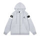 Aerogami-Nike Trendy Brand AJ Flying Man and Women's Cotton Plus Fleece suéter de pareja suelta con capucha Casual Adidas 673 Gray Plus Fleece alta calidad L adidas 110-130Jin [Jin equivale a 0.5 kg]