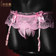 
Men's sexy thong underwear lace suspender underwear transparent low waist nishi sex underwear airplane jj cover bed black [sling] lace skirt [thong] opening