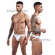 Z Thong Herren Unterwäsche Doppel-Tanga-Sport-Low-Taille Mode sexy atmungsaktiven Außenhandel Sex T-Trousser schwarz m