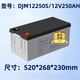 理士蓄电池LEOCH铅酸免维护DJM12V系列12V250AH-12V4.5AH电信储能应急 DJM12250S