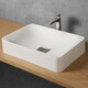 Toto Smart Cleaning Basin auf der Tabelle LW1716/709/5715/PJS01W Semi-eingebettete Taichung Face Waschles LW983CB Semi-eingebettetes Taichung-Becken Abfluss