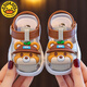 G.DUCKKIDS children's sandals in summer new style for boys' bag heads and hole shoes for small and medium-sized children and girls' babies cartoon non-slip beach shoes blue 16