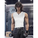 
Digada Sleeveless T-shirt Men's Summer New Sports Fitness Vest Trendy Brand High-end American Base Shirt Underwear T-shirt BNGYL-7100 Black XL