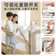 LIBODUN bed guard baby safety guardrail bed guardrail baby anti-fall bed protective guardrail child anti-fall bedside bed guardrail PRO cloud gray + easy and quick change and wash New industry standard 5A safety certification 2.0 meters per side