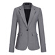 Purple Charming Gray Suit Jacket Women's Slim Fit Autumn and Winter Formal High-end Men's and Women's Suits Sales Department Work Clothes Light Gray (Single-piece Women's Suit) 3XL