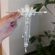 Mingfanxi Angel Wings Combination Hairpin Ancient Style Headdress Super Fairy Tassel Hairpin High-end Updo Hair Accessories Angel Wings
