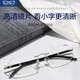 W Gafas de lectura sin marco alemanas para hombres, ancianos anti-luces anti-luces de alta definición, lentes de lectura de mediana edad ultraligera y ancianos para hombres, lentes de luz azul azul a prueba de plata y plateado [PrescYopia 150 grados]
