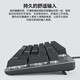 G机械键盘 有线键盘 游戏办公键盘  全尺寸背光龙华 K845龙华轴 红轴+G502 HERO