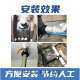 山头林村PE125管增接口160全新快速抢修接哈夫节补漏接头三通变径鞍座内丝 12532(1丝)水平方向拧螺丝 承