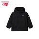 NEWBALANCE NB Ropa para niños 25 años Spring New Style Style Chaqueta para hombres y mujeres con capucha Windbreaker Jacket 7AF12013 7AF12013-Bei PATHI 140 cm