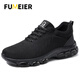 Chaussures de protection contre le travail fuméer Isolation confortable légère des hommes et ordinateur portable anti-schashs respirant Anti-puncture et usure de sécurité du site de travail des chaussures [confortable et respirante] Chaussure ultra-légère 41