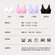 Uras 25 new product V-neck wide shoulder strap sports vest bra shockproof running training yoga fitness underwear for women Black L 80A/80B/80C