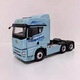 Longyan Truck Model Hourd Truck Semi-Trans-Trans Remote Control Jiefang FAW 124JH6 Tête de remorquage
