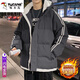 Woodpecker-Baumwollmantel Herren-Trendy-Baumwollmantel Herrenjacke Herbst und Winter New Style Student Big Children und Velvet Dicked Casual Velvet Jacket Men 10688/9789 Military Green 5xl (vorgeschlagen 190-205 Jin [Jin gleich 0,5 kg]))