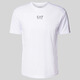 ARMANI/ARMANI EA7 EAGLE MARM MODEBLE Casual Casual Short Sleeve Round Neck T-Shirt 7M000044 AF13754 Cyan U9060 S