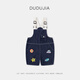 DUDU Family Children's Overalls Sommer Trendy Baby Hosen Campingstil Boy Shorts Mode Mädchen Kinderkleidung Militär grün 100