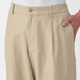 
MUJI men's twill straight pants men's long pants casual pants spring men's clothing AE0Z3C5S Beige L (175/88A)