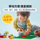 LEGO building block assembly Duplo 10460 green building base large particle building block table children's toy birthday gift