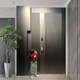 XMSJ Luz personalizada Puerta de aluminio de aluminio de lujo Villa Big Puerta Madre Rural Contrada de la casa auto-construida Puerta 2024 Nueva puerta de aluminio fundida exquisitamente 9885 9885