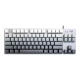 Logitech G502 Hero Gaming Mouse E-Sport Wired Maus K835 Wired Gaming-Tastatur TTC-Achse Körperschlüssel und Maus-Set Home E-Sport-Tastatur K835 Blaue Achse-Extreme Day Grey Key Cap + G502-schwarzer Anti-Slip-Aufkleber