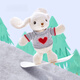 Gabriel Plush Bunny [Producto nuevo] Juguetes Dome Doll Pleasant Doll Toys 38 Capter Gift W3524 Dome 25cm