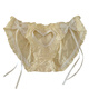 Innolis Unterwäsche Girls Sweet Mid-Taist Nette reine und sexy junge Damen Brüste sanfte Spitzenbow-Briefs 9042+9921 m [80-100jin [Jin gleich 0,5 kg]]