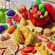 Mi Xiaoshu Children's's Fruit and Lgulects Cut Toys Simulate Kitchen Baby jouant maison garçons et filles 3-6e cadeaux d'anniversaire