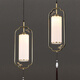 Nouveaux lustres en cuivre en cuivre complet Couleur en émail salon chambre à coucher de chambre à coucher zen de style chinois de style chinois lampe d'allée 6189 Black Frothbing Gold [matériau en cuivre complet]