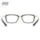 
FOUR NINES999.9 glasses frame men's classic full frame optical far myopia glasses frame M-114 9901 black and gold