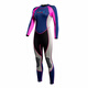 BLUE DIVE wetsuit for men and women 2mm thickened and warm female conjoined jellyfish cold-proof wet winter couple free snorkeling swimming rose red S