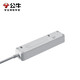 Bull (BULL) ultra-thin power strip with wire, flat plug and socket strip, power strip, household multi-functional power strip, wiring board, new national standard gray computer inspection, office dormitory plug-in, full length 1 meter, with overload protection, 4-digit master control-Z1221, official genuine 2500W fire retardant model with 3-year warranty