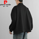 Pierre Cardin V-Neck Cardigan Chaqueta Men's Spring y Autumn Trendy Japanese Style Style Chaqueta tortuosa Top BJ723 Color de la tarjeta Light L aproximadamente 120-140Jin [Jin equivale a 0.5 kg]
