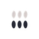 Yslezl convient à la fleur de poussette Zero Air Bluetooth Headset Tropt Trumpet Trumpet Plug Inonofroping Cotton Earpiece Net Black Net * 10 pièces [6.55 * 3.55] Porte-poussière Net à poussière [outil d'installation gratuit]