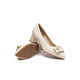 
Red Dragonfly Leap Moon Shoes High Heels 25 Spring Thick Heels Women's Shoes Pointed toe Workplace Small Leather Shoes Single Shoes WLB15124 Beige White 40