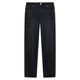 Ziozia [wie unter jiumuwang] [leicht zu erledigen] Jeans Frühlings- und Sommer-Mikro-Bullen-Hosen TDPE1421 Black 32 (175/82a)