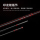 American Summer Mad Insect Insect Second Generation Lure Rod Limited Edition Single Section zwei Abschnitte Langer Wurf schwarzer Grube Wildfischerei Mandarin Fisch Bass Professionelle Insektenstange 2.03m limitierte Auflage B682MHXF -Waffe Griff zwei Abschnittstab