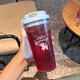 Tasse d'eau avec beaux looks et boissons doubles pour les étudiants, mignon chien de coco, filles portables d'été paille en plastique tasse portable tasse d'accompagnement [pendentif + double boisson] laiteux bleu d'été 688 ml de tasse [envoyer des autocollants]