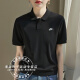 
Nike (NIKE) women's men's T-shirt 2025 summer new sportswear breathable loose comfortable jogging casual short-sleeved polo shirt FN3895-010/classic black size is too large M