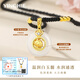 Gin Qianhui 925 silver necklace female zodiac safety buckle pendant animal year pendant Valentine's Day birthday gift for girlfriend auspicious zodiac snake