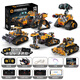 Jabadabado Kinderspielzeugprogrammierung Roboter Boy's 7-14. Geburtstagsgeschenk 6-10 Jahre altes Elektrowissenschaft und Bildung versammelten Bausteine ​​über Robot Five-in-One [Cool Colorful Box]