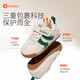 Carter Rabbit children's shoes children's sports shoes 2024 winter velvet warm bread shoes toddler shoes girls functional running shoes off-white green 19 inner length 12.0cm foot length 11.0-11.5
