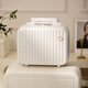 
He Jiagong Travel Makeup Bag Women's 2025 New Portable Large Capacity Hand-Outed Luggage Outdoor Washing and Cosmetic Storage Bag Crescent White [Lockless Model Can Be Boarded]