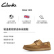 Clarks其乐Liroll Deck男士新款轻盈柔软舒适休闲乐福皮鞋 棕褐色 261826287 42.5