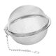 An Junsheng stainless steel seasoning bag soup filter bag Weibao seasoning ball bag tea ball brine stew meat spice box upgraded stainless steel small diameter 4.5CM