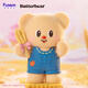 名创优品（MINISO）黄油小熊烘焙工坊系列盲盒手办桌面摆件玩具送礼生日礼物 端盒